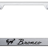 Ford Bronco Standard License Plate Frame - Laser Etched - Official Licensed
