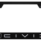 Honda Civic (Reverse C) Standard License Plate Frame - Official Licensed