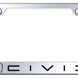 Honda Civic (Reverse C) Standard License Plate Frame - Official Licensed