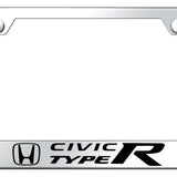 Honda Civic Type R Standard License Plate Frame - Official Licensed