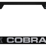 Ford Mustang Cobra Standard License Plate Frame - Laser Etched - Official Licensed