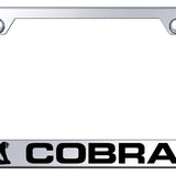 Ford Mustang Cobra Standard License Plate Frame - Laser Etched - Official Licensed