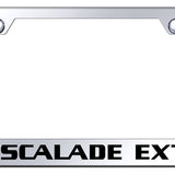 Cadillac Escalade EXT Standard License Plate Frame - Laser Etched Mirrored - Official Licensed