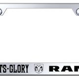 RAM Guts - Glory - Ram Standard License Plate Frame - Laser Etched - Official Licensed