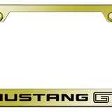 Ford Mustang GT Standard License Plate Frame - Laser Etched - Official Licensed
