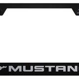 Ford Mustang Standard License Plate Frame - Laser Etched - Official Licensed