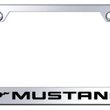 Ford Mustang Standard License Plate Frame - Laser Etched - Official Licensed