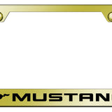 Ford Mustang Standard License Plate Frame - Laser Etched - Official Licensed
