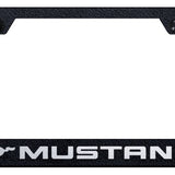 Ford Mustang Standard License Plate Frame - Laser Etched - Official Licensed