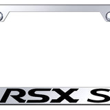 Acura RSX-S Standard License Plate Frame - Laser Etched Mirrored - Official Licensed