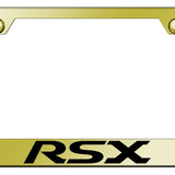 Acura RSX Standard License Plate Frame - Laser Etched - Official Licensed