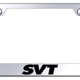 SVT Standard License Plate Frame - Laser Etched - Official Licensed