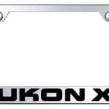 GMC Yukon XL Standard License Plate Frame - Laser Etched - Official Licensed