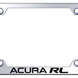 Acura RL Steel Wide Body License Plate Frame - Laser Etched - Official Licensed