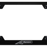 Acura A-Spec Steel Wide Body License Plate Frame - Laser Etched - Official Licensed