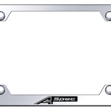 Acura A-Spec Steel Wide Body License Plate Frame - Laser Etched - Official Licensed