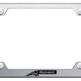 Acura A-Spec Steel Wide Body License Plate Frame - Laser Etched - Official Licensed