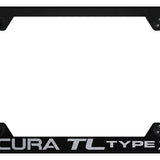 Acura TL Type S Steel Wide Body License Plate Frame - Laser Etched - Official Licensed