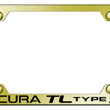 Acura TL Type S Steel Wide Body License Plate Frame - Laser Etched - Official Licensed