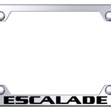 Cadillac Escalade Steel Wide Body License Plate Frame - Laser Etched - Official Licensed