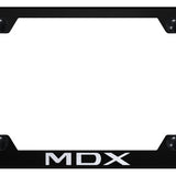 Acura MDX Steel Wide Body License Plate Frame - Laser Etched - Official Licensed