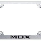 Acura MDX Steel Wide Body License Plate Frame - Laser Etched - Official Licensed