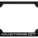 Ford Mustang GT Steel Wide Body License Plate Frame - Laser Etched - Official Licensed