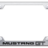 Ford Mustang GT Steel Wide Body License Plate Frame - Laser Etched - Official Licensed