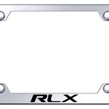 Acura RLX Steel Wide Body License Plate Frame - Laser Etched - Official Licensed