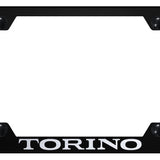 Ford Mustang Torino Steel Wide Body License Plate Frame - Laser Etched - Official Licensed