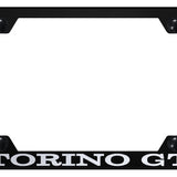 Ford Mustang Torino GT Steel Wide Body License Plate Frame - Laser Etched - Official Licensed