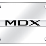Acura MDX Name License Plate - Chrome Logo - Official Licensed