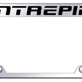 Dodge Intrepid Standard Inverted License Plate Frame - Laser Etched Mirrored - Official Licensed