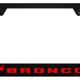 Ford Bronco 2020 Polycarbonate License Plate Frame - UV Print- Official Licensed