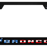 Ford Bronco 2020 Polycarbonate License Plate Frame - UV Print- Official Licensed