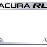 Acura RL Steel Truck Cut-Out License Plate Frame - Laser Etched Mirrored - Official Licensed