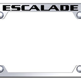 Cadillac Escalade Steel Truck Wide Body License Plate Frame - Laser Etched Mirrored - Official Licensed