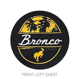 Ford Bronco Paradise Found Beach Sunset Graphic Shirt Black Official Licensed