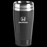 Honda Logo Black 16oz Stainless Steel Tumbler Travel Mug Official Licensed