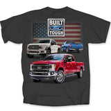 Build Ford Tough 2020 F Series Ford Truck Graphic Shirt Gray Official Licensed