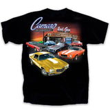 Chevy Camaro 1970-1981 Generation Garage Graphic T-Shirt Black Official Licensed