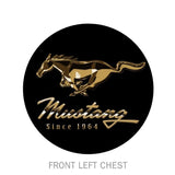 Ford Mustang 1964 Emblem Graphic Shirt Black Official Licensed