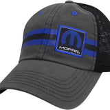Mopar Baseball Cap Embroidered Logo Car Auto Racing Hat Gray Official Licensed