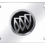 Buick (Black Fill/Black Backing) License Plate - Official Licensed