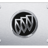 Buick (Black Fill/Black Backing) License Plate - Official Licensed