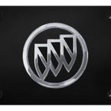Buick (Black Fill/Black Backing) License Plate - Official Licensed