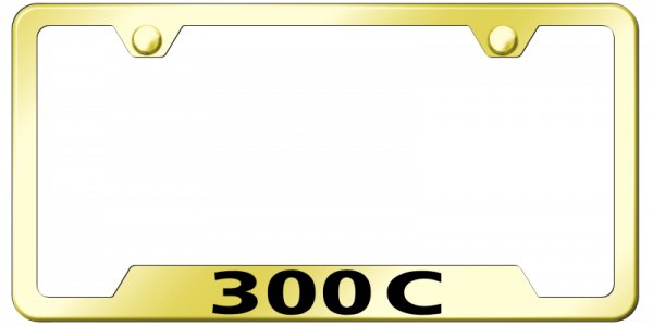 Chrysler 300C Cut-Out Frame - Laser Etched - Official Licensed
