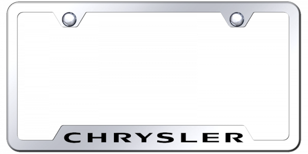 Chrysler Cut-Out Frame - Laser Etched - Official Licensed