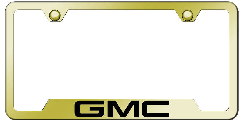 GMC Cut-Out Frame - Laser Etched - Official Licensed