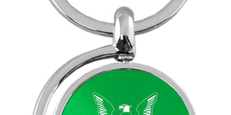 U.S. Navy Insignia Spinner Key Chain Fob - Official Licensed